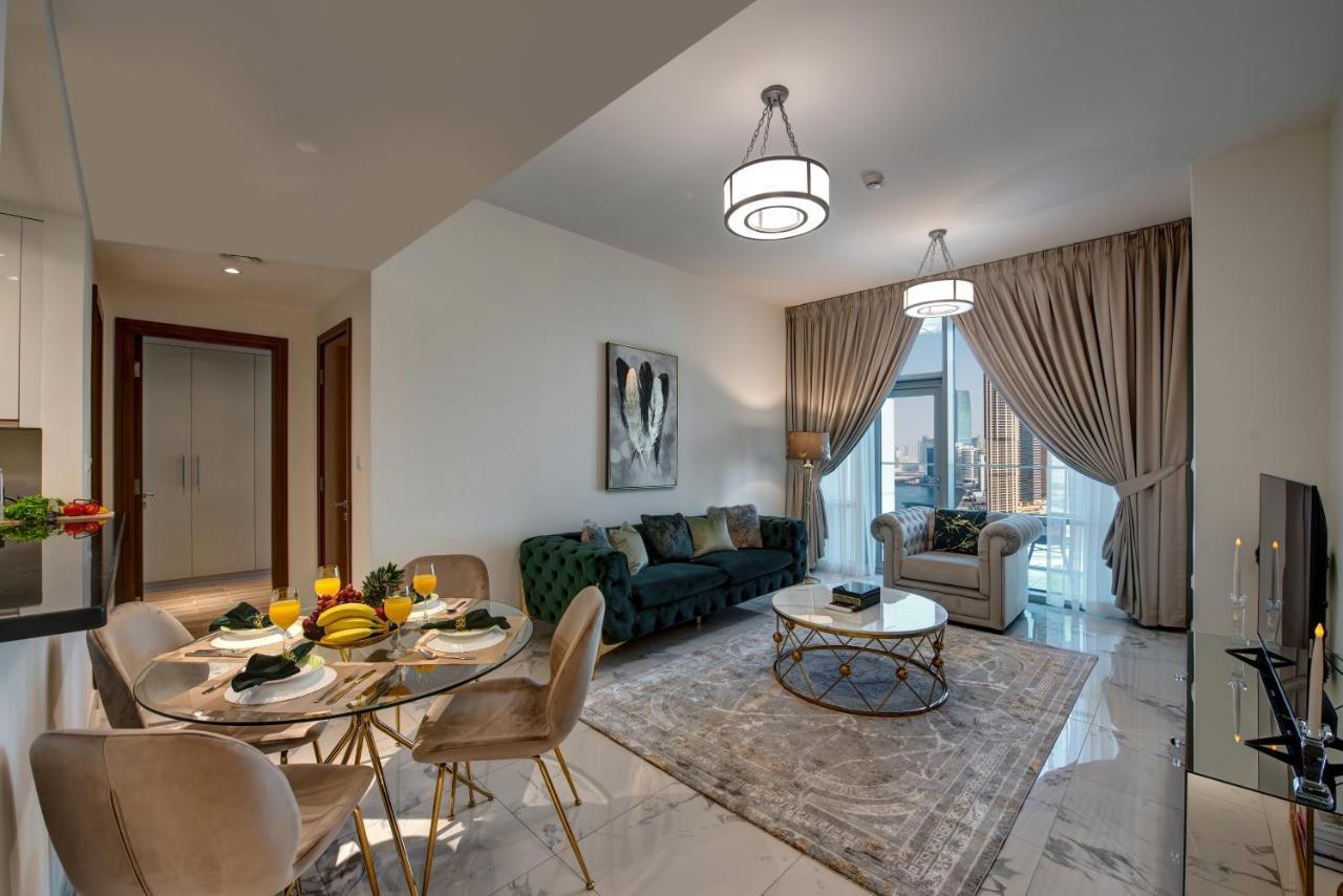 Durrani Homes - Lux 1Br At Al Habtoor Amna Tower Dubaï Extérieur photo