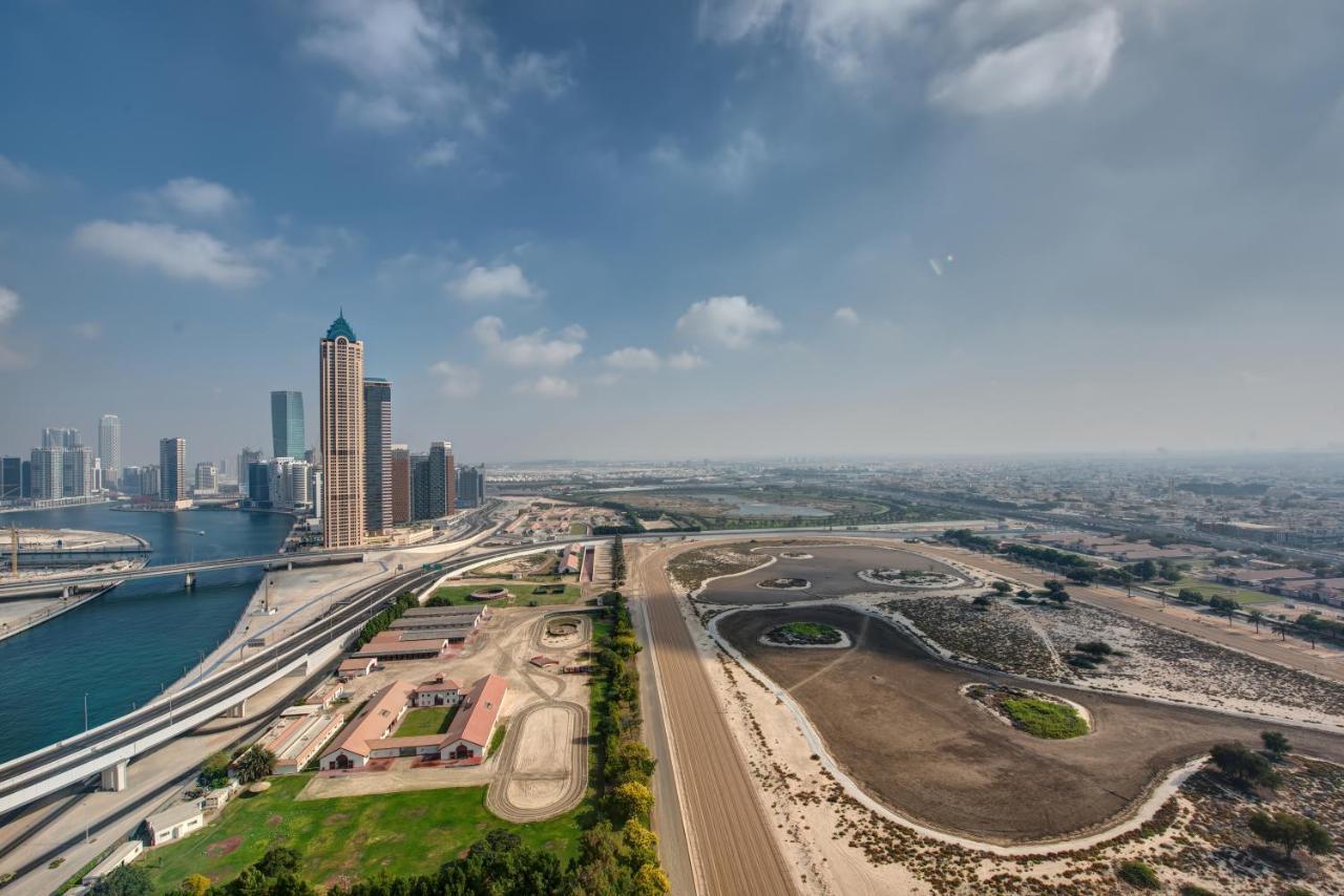 Durrani Homes - Lux 1Br At Al Habtoor Amna Tower Dubaï Extérieur photo