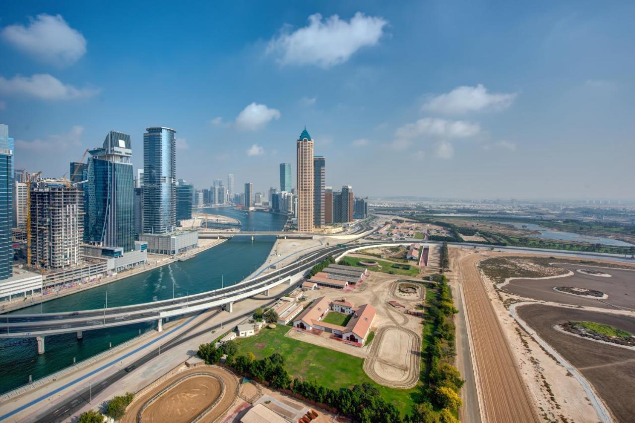 Durrani Homes - Lux 1Br At Al Habtoor Amna Tower Dubaï Extérieur photo